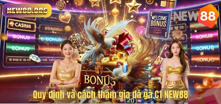 Quy định và cách tham gia đá gà C1 NEW88